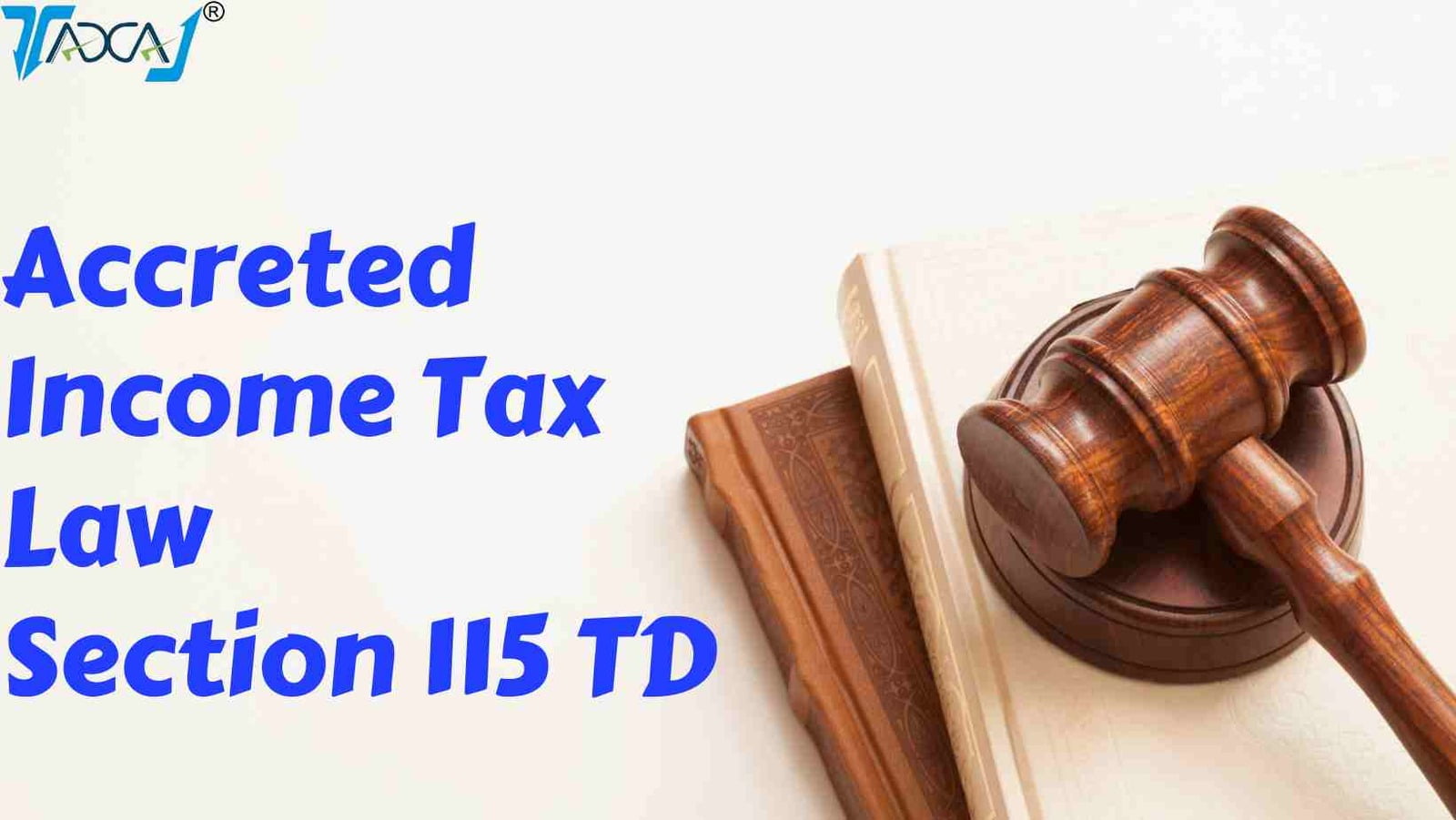Tax on Accreted Income of Charitable Trust or Institutions